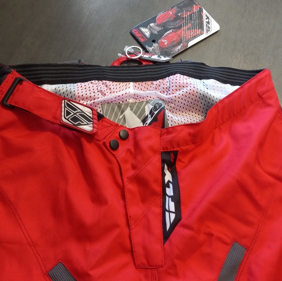 Fly Racing F-16 Motorcross Pants Red/White/Black Size 38 Mens NWT - Picture 6 of 15